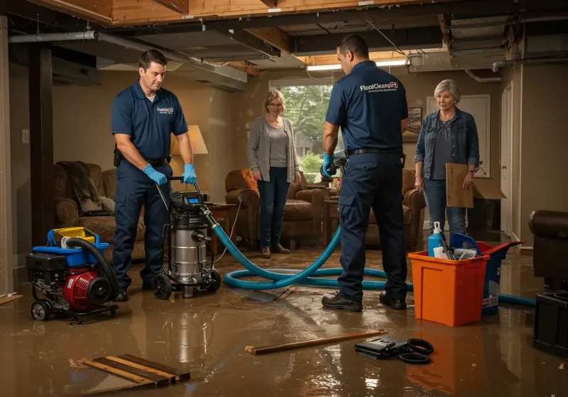 Basement Water Extraction and Removal Techniques process in Cornelius, NC