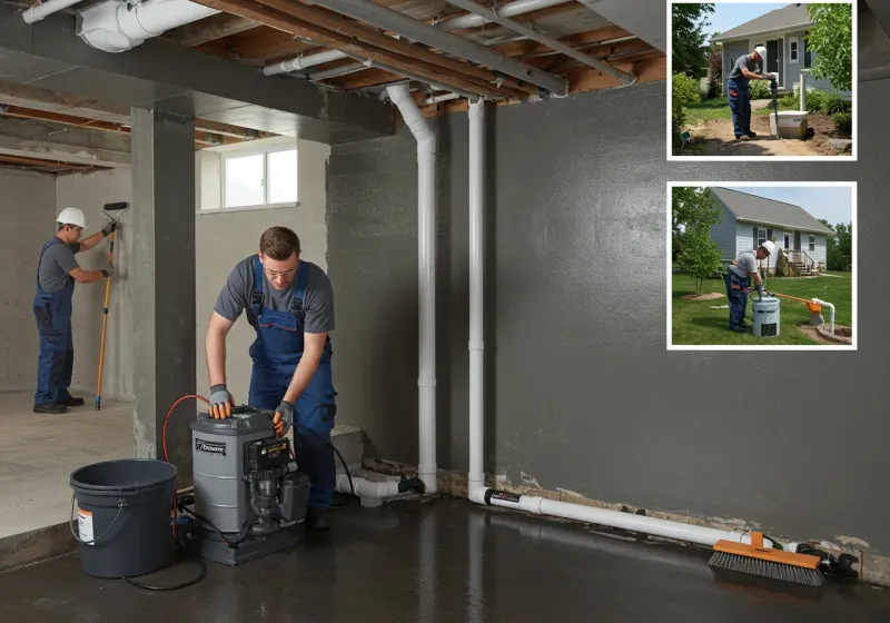 Basement Waterproofing and Flood Prevention process in Cornelius, NC